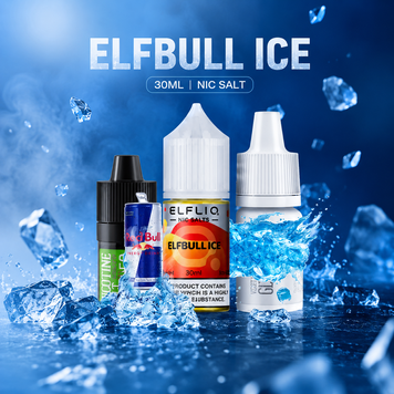 Elfliq ELFBULL ICE (Енергетик з льодом, 50 мг, 30 мл) фото
